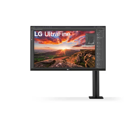 LG 27” 27UN880P-B Ultrafine™ UHD IPS USB-C ergo monitor