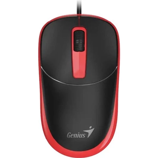 Genius DX-123  optikai USB egér fekete-piros