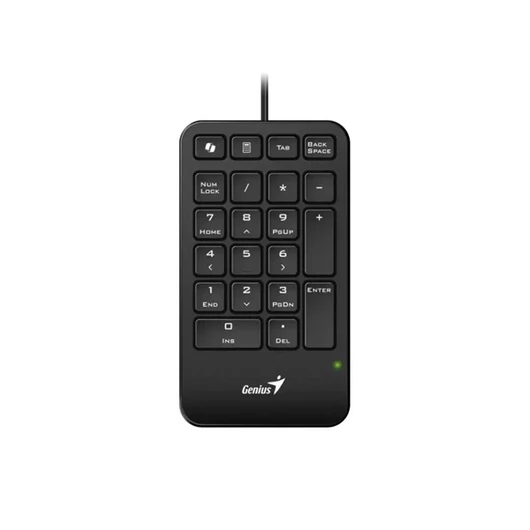 Genius Billentyűzet - Numpad 125 (Vezetékes, USB, numerikus billentyűzet, fekete)