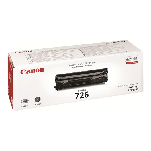 CANON CRG-726 toner cartridge black standard capacity 2.100 pages 1-pack