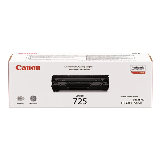 CANON CRG-725 toner cartridge black standard capacity 1.600 pages 1-pack