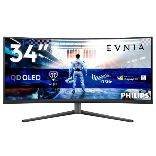 Ez a monitor olyan funkciókkal rendelkezik, amelyek hihetetlen vizuális élményt nyújtanak. A VESA ClearMR 9000 és a DisplayHDR TrueBlack 400 technológia segítségével ez a játékhoz tervezett monitor mély kontrasztú és éles felbontású képeket nyújt.