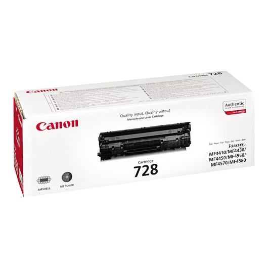 CANON CRG-728 toner cartridge black standard capacity 2.100pages 1-pack