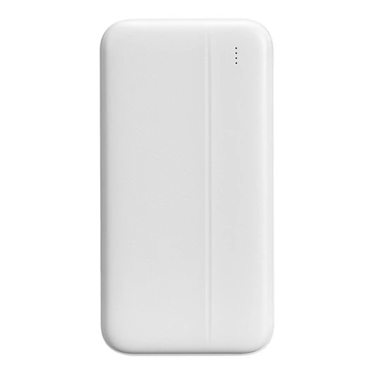 S-Link Powerbank - P201 20000mAh (2xUSB, Micro usb, Type-C, led, fehér)