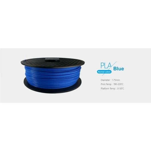 3D FILAMENT 1,75mm PLA Kék /1kg-os tekercs/ Egyéb
