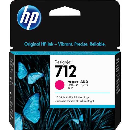 HP 3ED68A Patron Magenta 29ml No.712 (Eredeti) HP