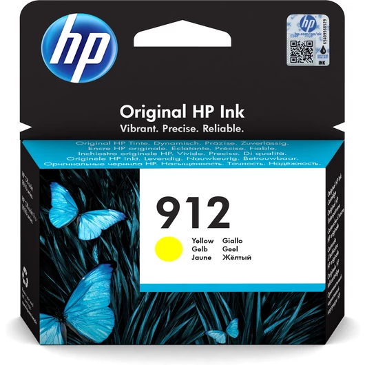 HP 3YL79AE Tintapatron Yellow 315 oldal kapacitás No.912 HP