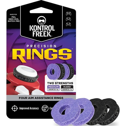 KontrolFreek Precision Rings Pack fekete-lila