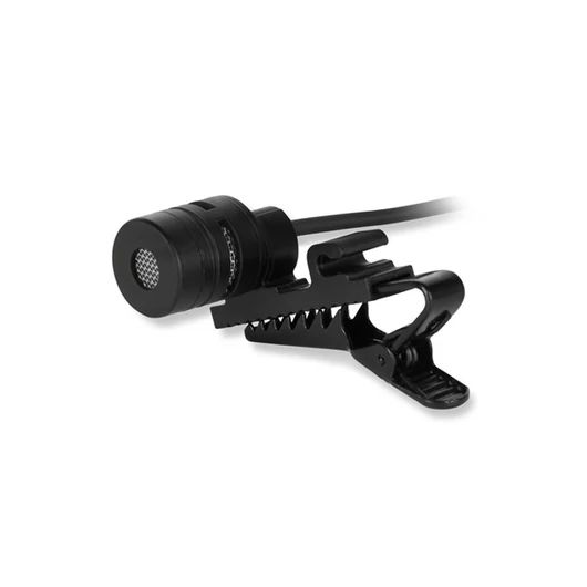 Sharkoon Mikrofon - SM1 (fekete; 3.5mm jack; 2,5m kábel; ruhára csípt.)