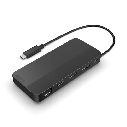 LENOVO USB-C DUAL DISPLAY TRAVEL DOCK (W/ ADAPTER)