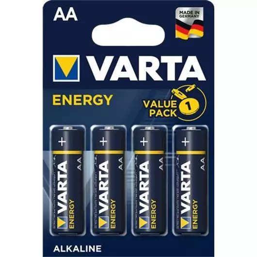 Varta Energy alkáli elem AA/LR6 1.5 V (4db/csomag)  (4106229414)