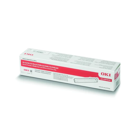 Oki B410,430,440,MB460 Toner 3500 oldalra Oki
