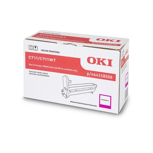OKI C711 dobegység Magenta 20000 oldalra Oki
