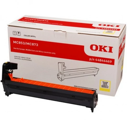 Oki MC853,MC873 Dob Sárga 30000 oldalra Oki