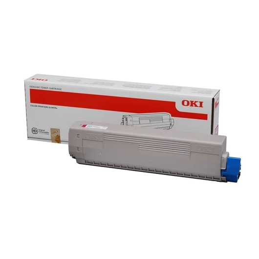 Oki C831/C841 Toner Magenta 10000 oldalra Oki