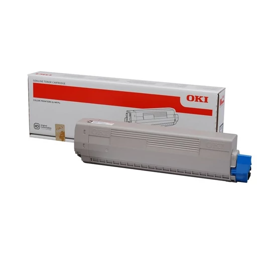 Oki C831/C841 Toner Black 10000 oldalra Oki