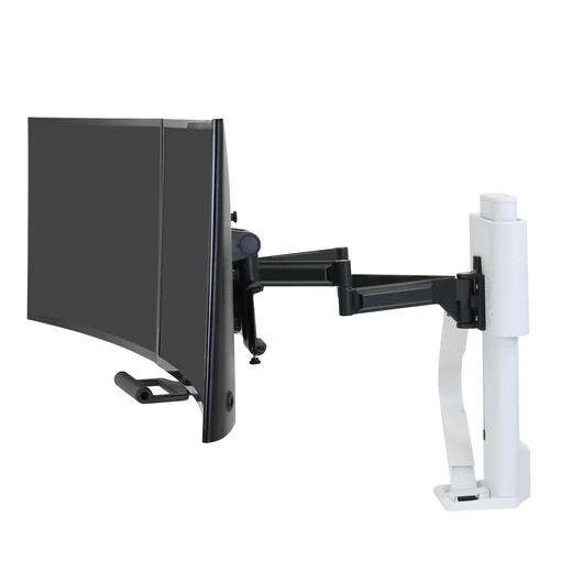 TRACE DUAL MONITORS PANEL CLAMP BRIGHT WHITE