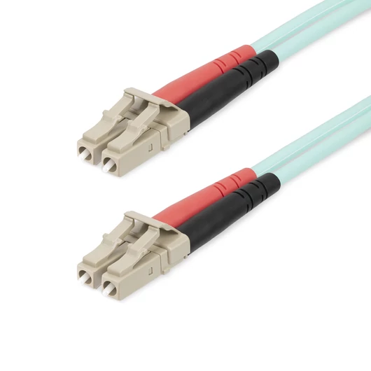OM4 MULTIMODE FIBER CABLE AQUA - LC/LC - 50/125 - 40/100GB