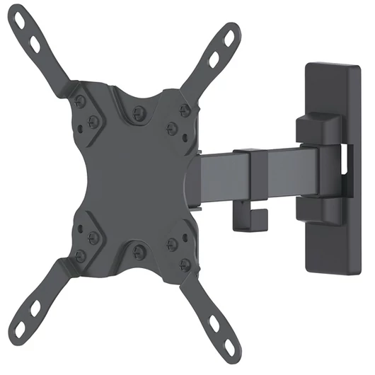 Manhattan TV állvány -  Fali csuklós szimpla Fekete (max.VESA:200x200)(13"-43"-ig) 20 kg