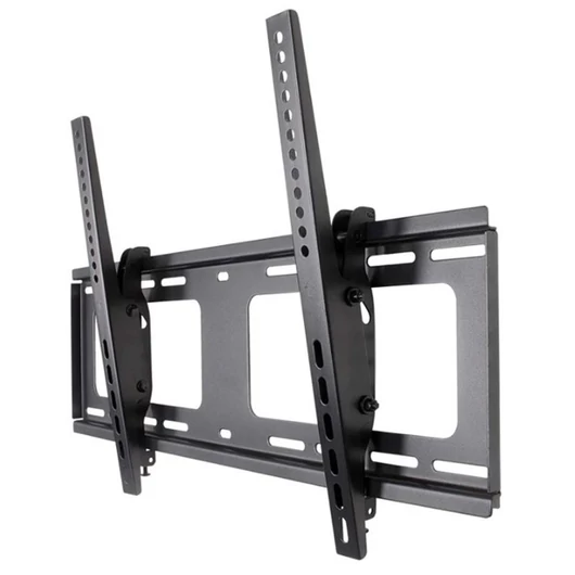 Manhattan TV állvány - Fali , dönthető TV állvány Fekete (max.VESA:600x400)(37"-80"-ig) 80kg teherbírás