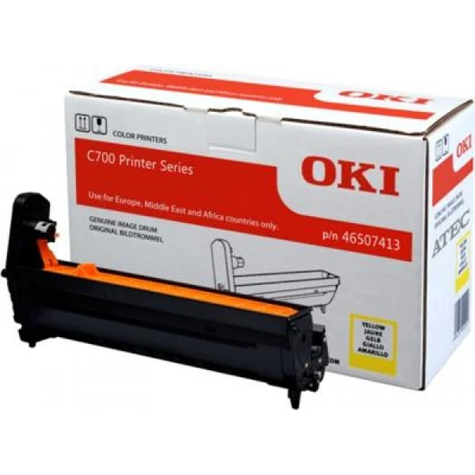Oki C712 dobegység Sárga 30000 oldalra Oki