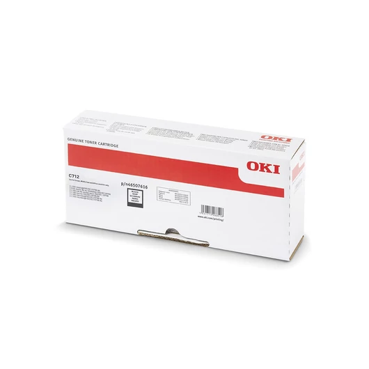 Oki C712 Toner Black 11000 oldalra Oki