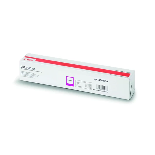 Oki C332/MC363 High Toner Magenta 3000 oldalra Oki