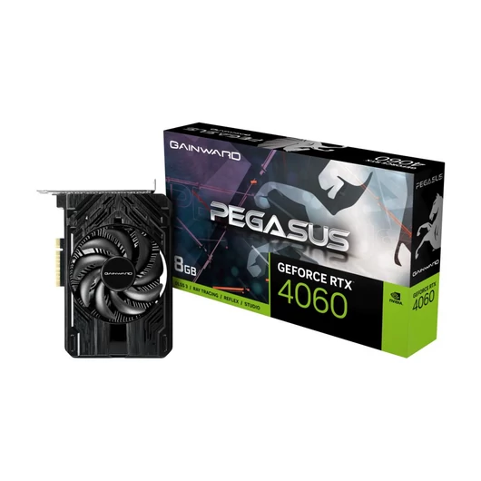 Gainward GeForce RTX 4060 8GB Pegasus videokártya (471056224-4083 / NE64060019P1-1070E)