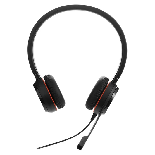 JABRA EVOLVE 20 SE STEREO MS USB C/A ADAPTER LEATHER