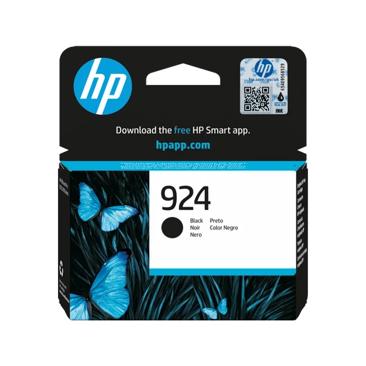 HP 4K0U6NE Tintapatron Black 500 oldal kapacitás No.924 HP