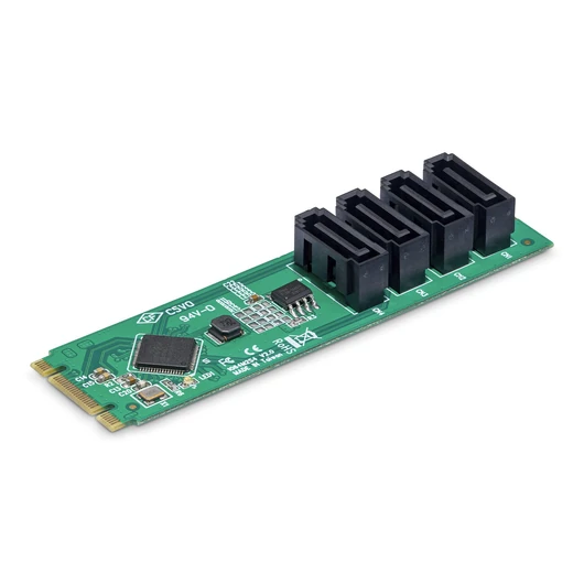 4-PORT M.2 TO SATA ADAPTER M.2 PCIE 3.0 TO SATA EXPANSION C