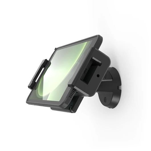 UNIVERSAL TABLET CLING EXTREME BOW TILTING WALL MOUNT - BLACK