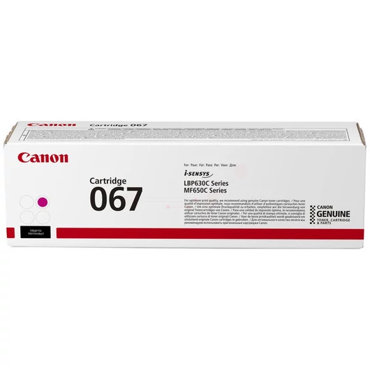 Canon CRG067 Toner Magenta 1.250 oldal kapacitás Canon