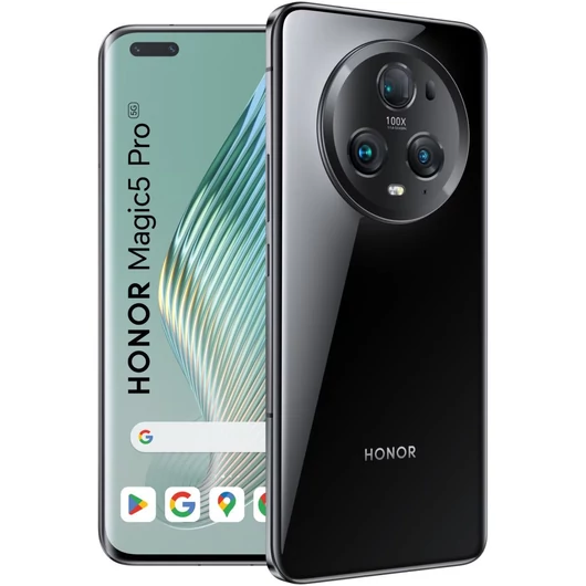 Honor Magic 5 Pro 5G 12/512GB Dual-Sim mobiltelefon fekete (5109AREX / 5109ARFC)