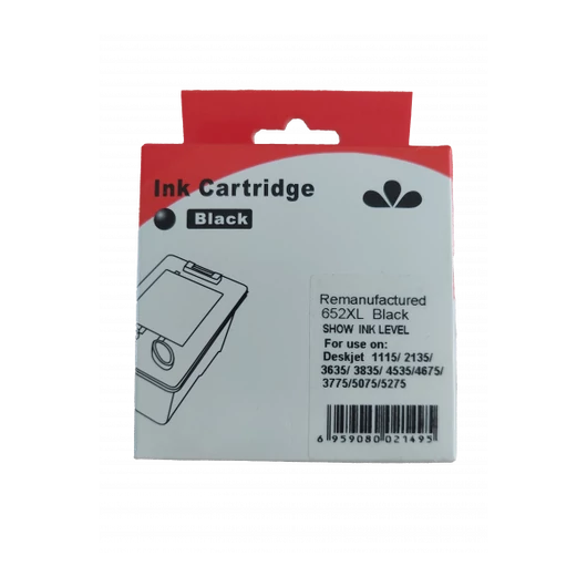 Utángyártott HP 51645A /C6615 Tintapatron Bk No.45 show ink level WHITW BOX White Box