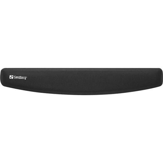 Sandberg Billentyűzet Csuklótámasz - Memory Foam Wrist Rest 48cm (Memória habos csuklótámasz; fekete)