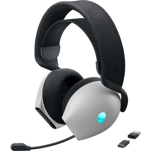 ALIENWARE TRI-MODE WL GAMING HEADSET AW725H - LUNAR LIGHT