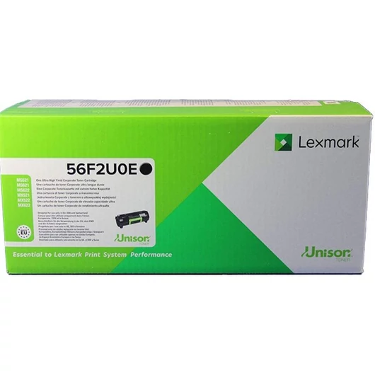 Lexmark MS/MX/52x/62x Ultra High Corporate Toner 25K (Eredeti) 56F2U0E Lexmark