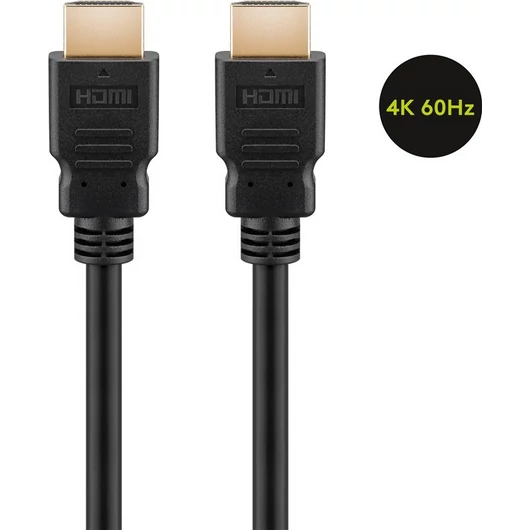 Goobay kábel HDMI (apa) - HDMI (apa) 5m (v2.0, 4k 60Hz)