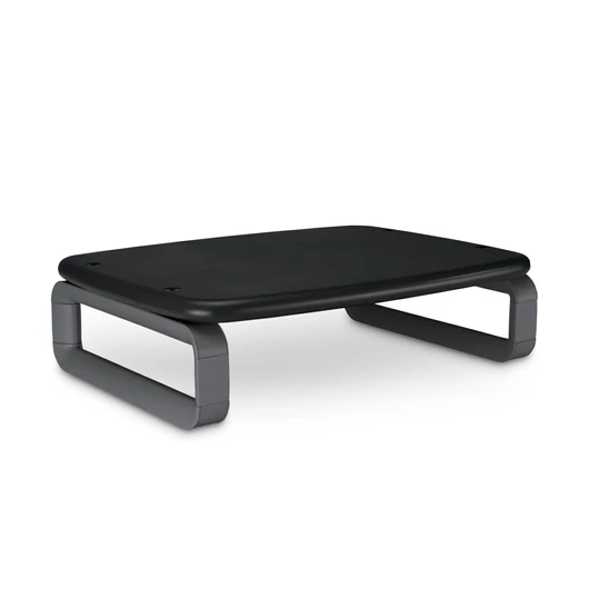 A SmartFit™ színkódolt rendszerrel a monitort az optimális magasságba emeli a nyak-és vállizmok tehermentesítése, valamint a kényelemérzetet javítása érdekében. Az állvány alatti tárolóhelynek köszönhetően helyet takarít meg az asztalon.