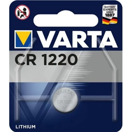 Varta CR1220  lítium gombelem 1db / bliszter