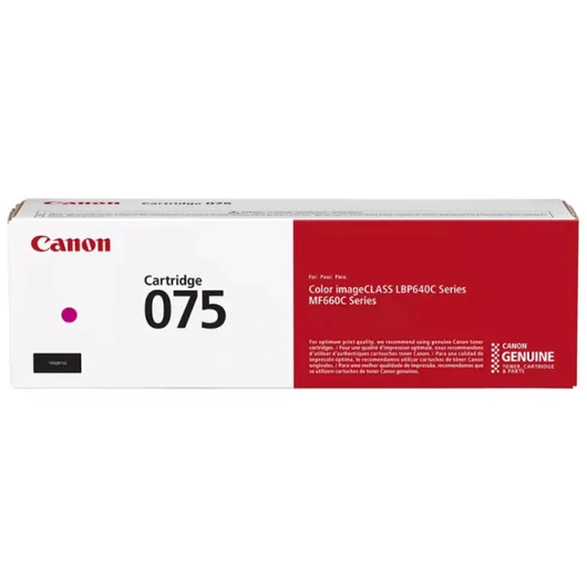 Canon CRG075 Toner Yellow 1300 oldal kapacitás Canon