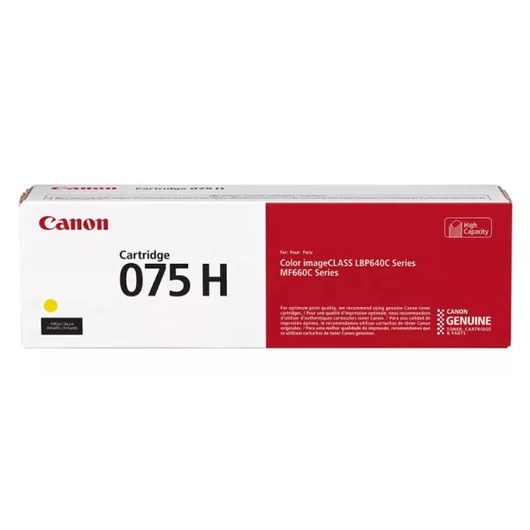 Canon CRG075H Toner Yellow 2500 oldal kapacitás Canon