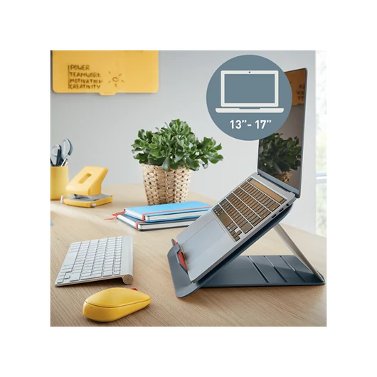 LEITZ , Laptop állvány, "Ergo Cosy", bársonyszürke