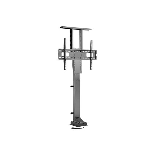 Equip TV / Monitor állvány - 650606 (37"-65" álló, beépíthető, motoros, távirányító, Max.:50kg, fekete)