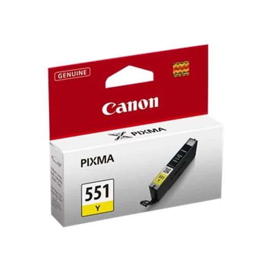 CANON CLI-551Y ink cartridge yellow standard capacity 330 pages 1-pack