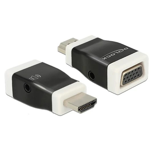 Delock HDMI -> VGA Jack stereo 3,5mm M / F adapter