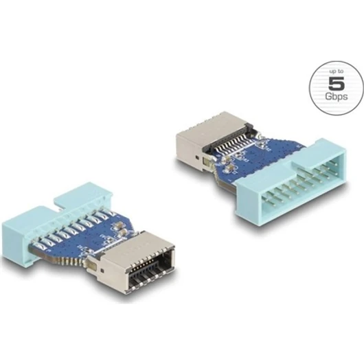 Delock USB 3.0 pinheader 19pin -> USB-E A Key M / F adapter