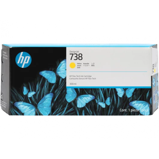HP 676M8A Patron Yellow 300ml No.738 /o/ HP