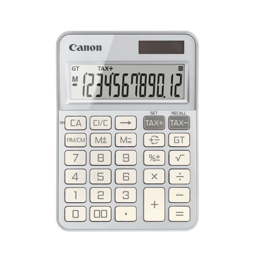 Canon KS-125KB-SL ezüst asztali számológép